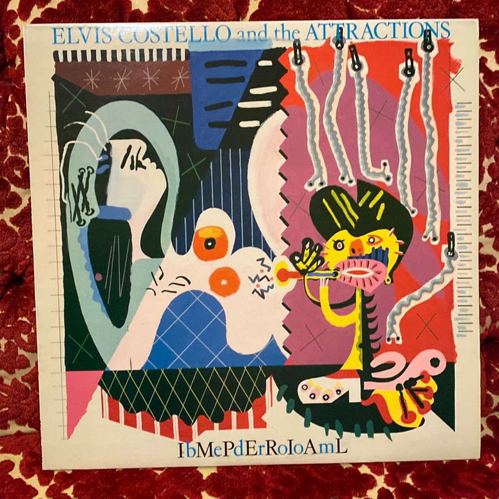 Elvis Costello and the Attractions Idmepderoloaml  album on Vinyl.